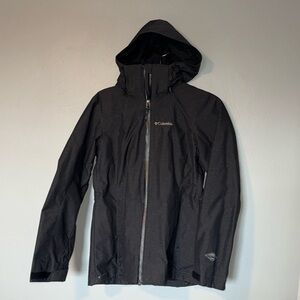 Columbia Black Hooded Jacket